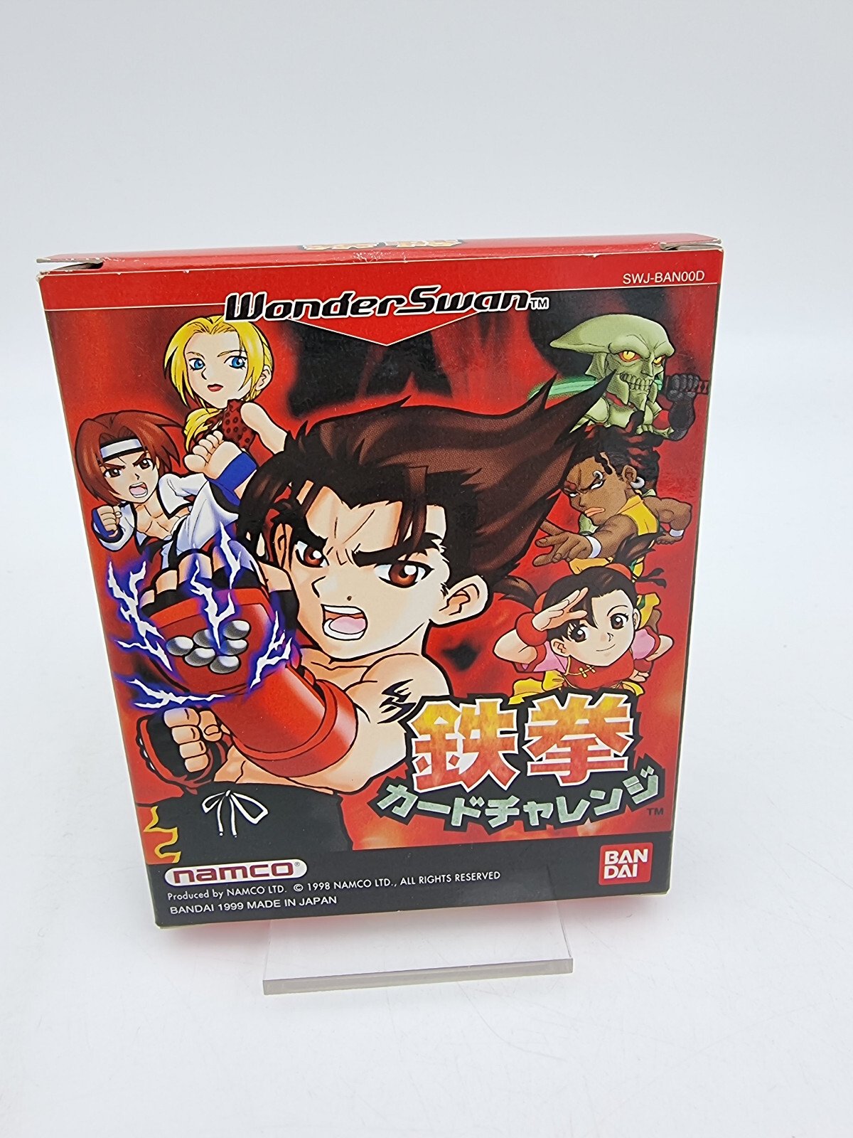 TEKKEN CARD BOXED WONDERSWAN TESTED JAPAN - Image 2