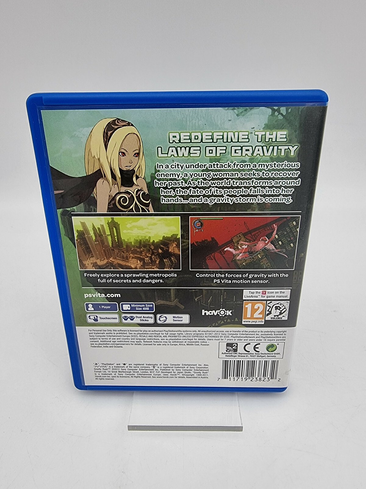 GRAVITY RUSH PS VITA USA VERSION USED - Image 2