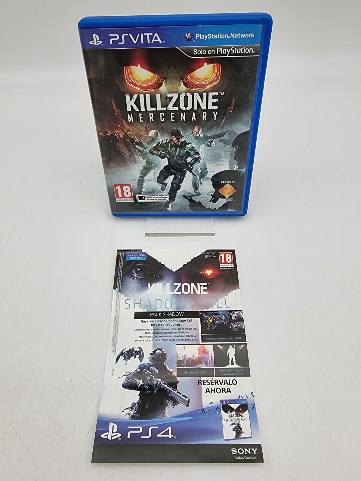 KILLZONE MERCENARY PS VITA PAL VERSION USED