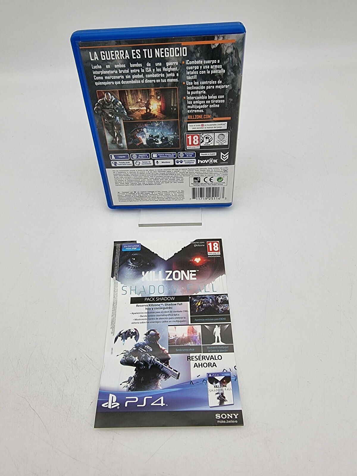 KILLZONE MERCENARY PS VITA PAL VERSION USED - Image 2