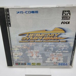 HEAVENLY SYMPHONY FORMULA ONE SEGA MEGA CD JAPAN USED
