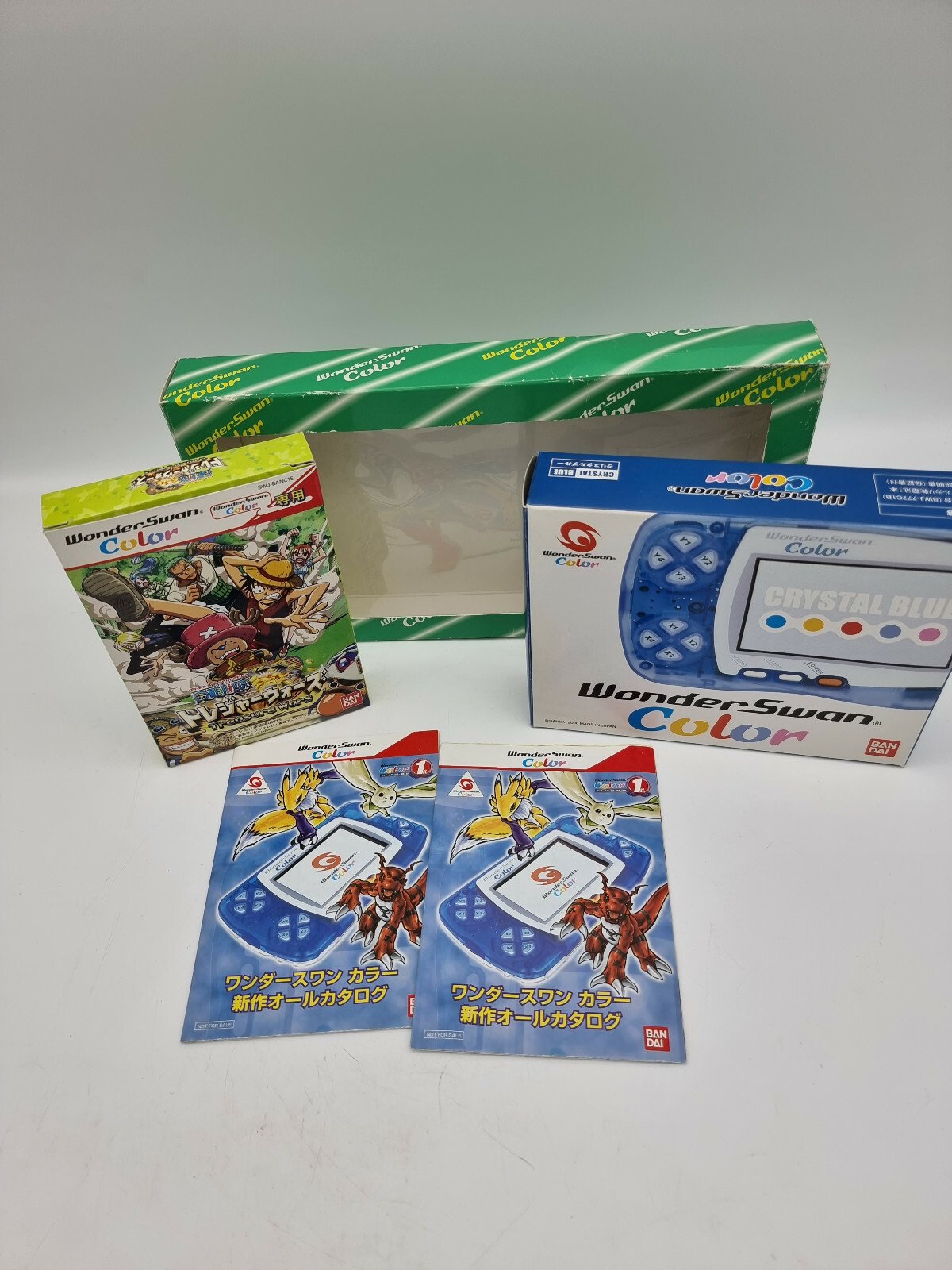 CONSOLE WONDERSWAN COLOR ONE PIECE SPECIAL EDITION JAPAN USED - Image 2