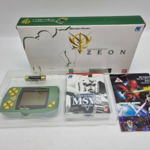CONSOLE WONDERSWAN MOBILE SUIT GUNDAM MSVS ZEON LIMITED JAPAN USED