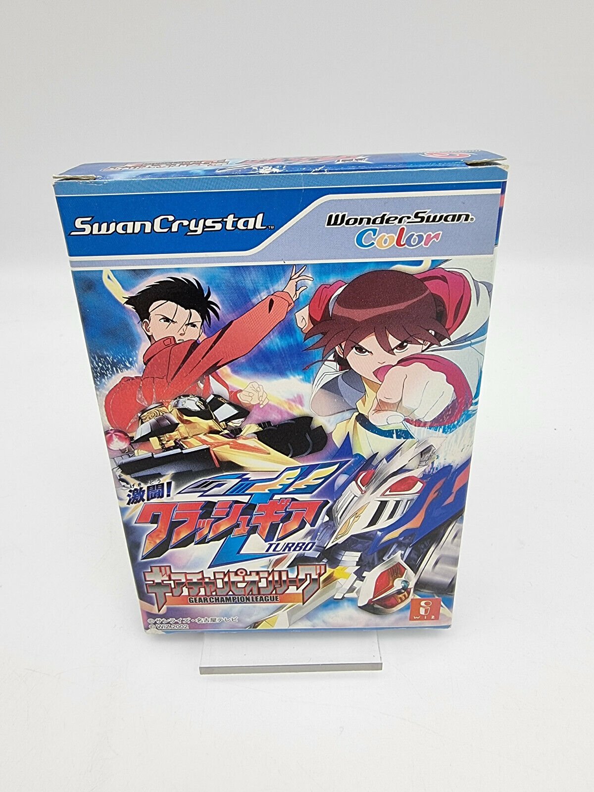 CRASH GEAR TURBO BOXED WONDERSWAN CRYSTAL TESTED JAPAN - Image 2