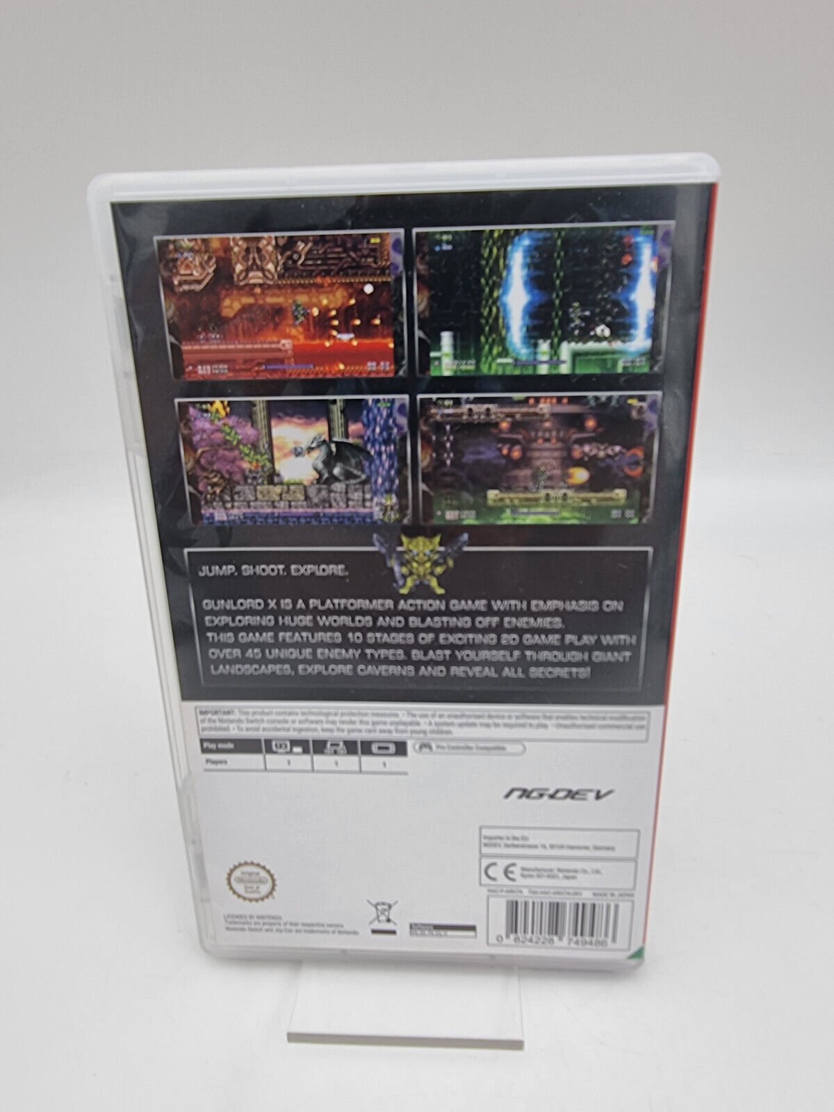 ES-GUNLORD X NINTENDO SWITCH BRAND NEW OPEN ONLY - Image 2