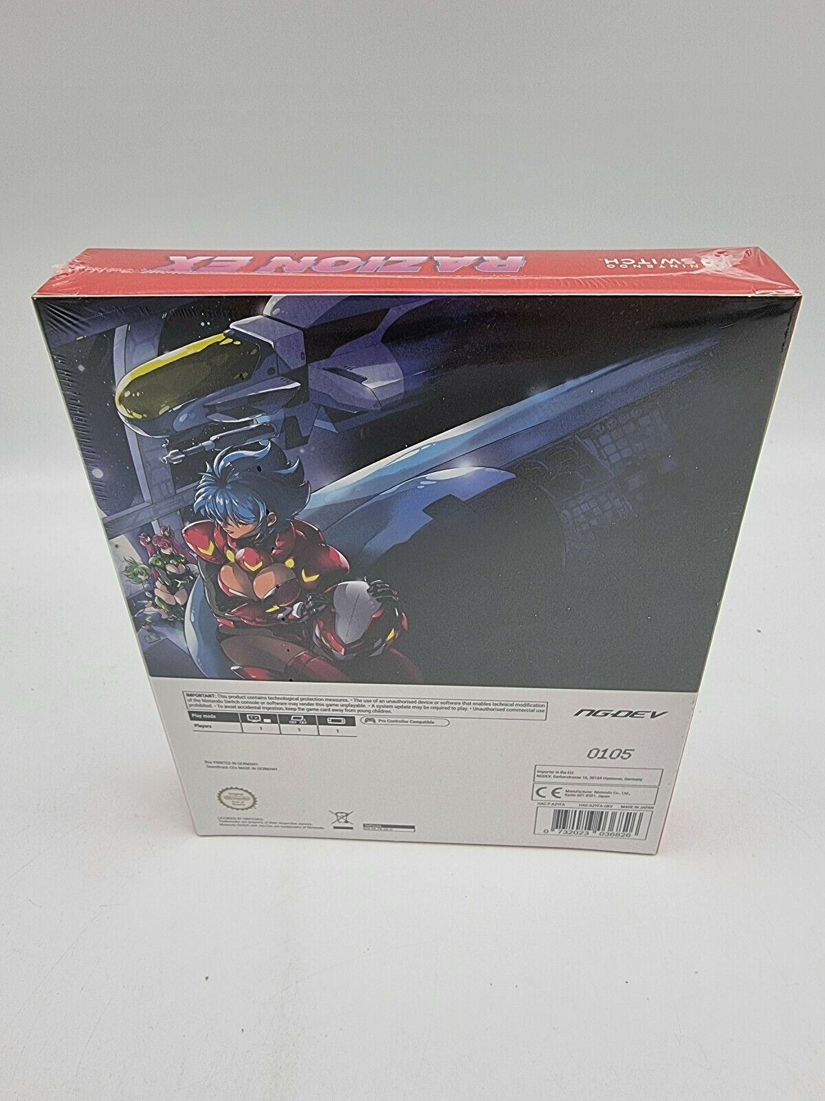 RAZION EX COLLECTORS EDITION SERIAL NUMBER 0105 NINTENDO SWITCH BRAND NEW - Image 2