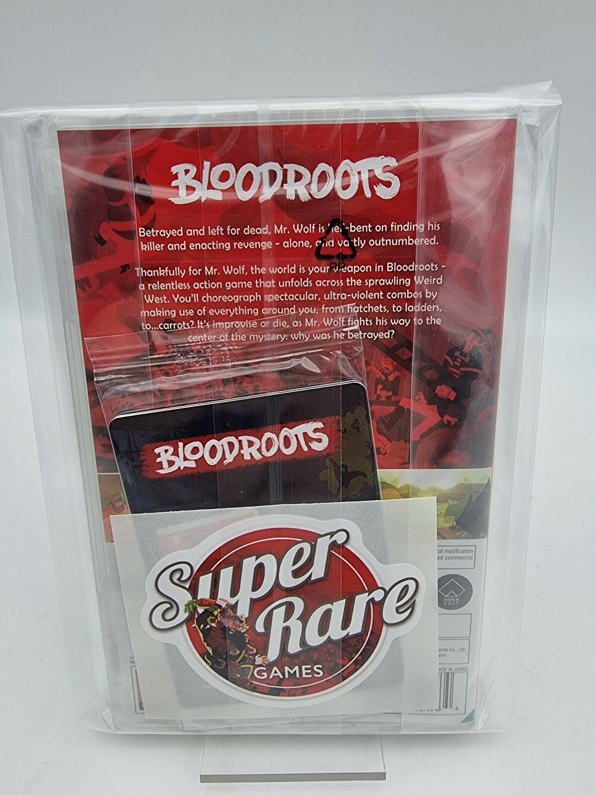 BLOODROOTS NINTENDO SWITCH BRAND NEW - Image 2