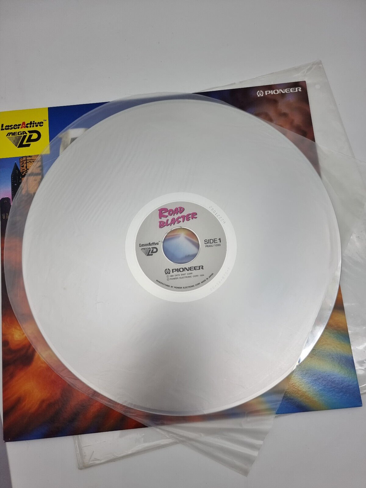 ROAD BLASTER MEGA LD LASERACTIVE PIONEER JAPAN VERSION USED TESTED - Image 5