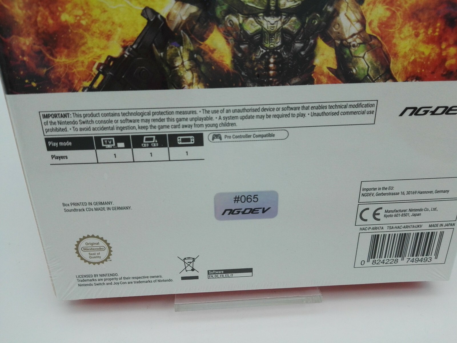 -GUNLORD X COLLECTORS EDITION SERIAL N 065 NINTENDO SWITCH BRAND NEW - Image 5