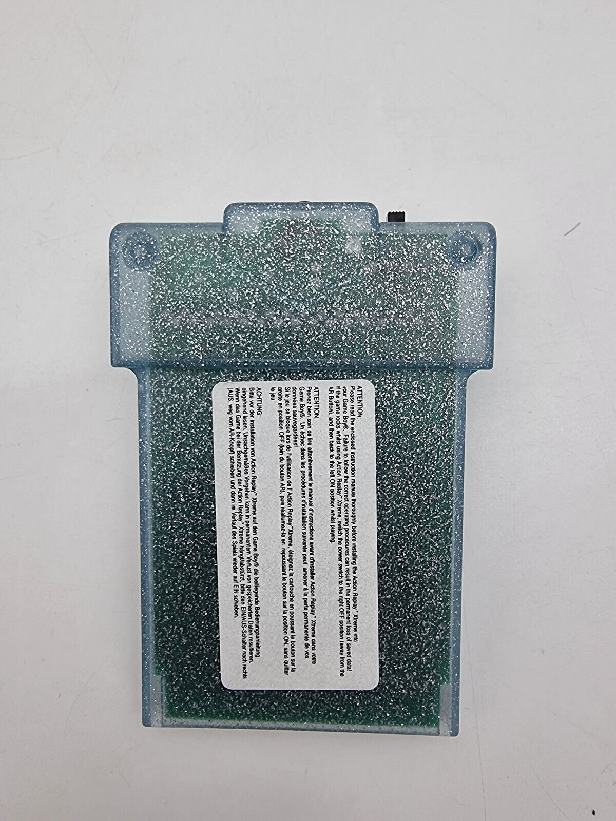 ACTION REPLAY XTREME SPECIAL EDITION CRYSTAL FOR GAME BOY POCKET AND COLOR NEW - Image 5