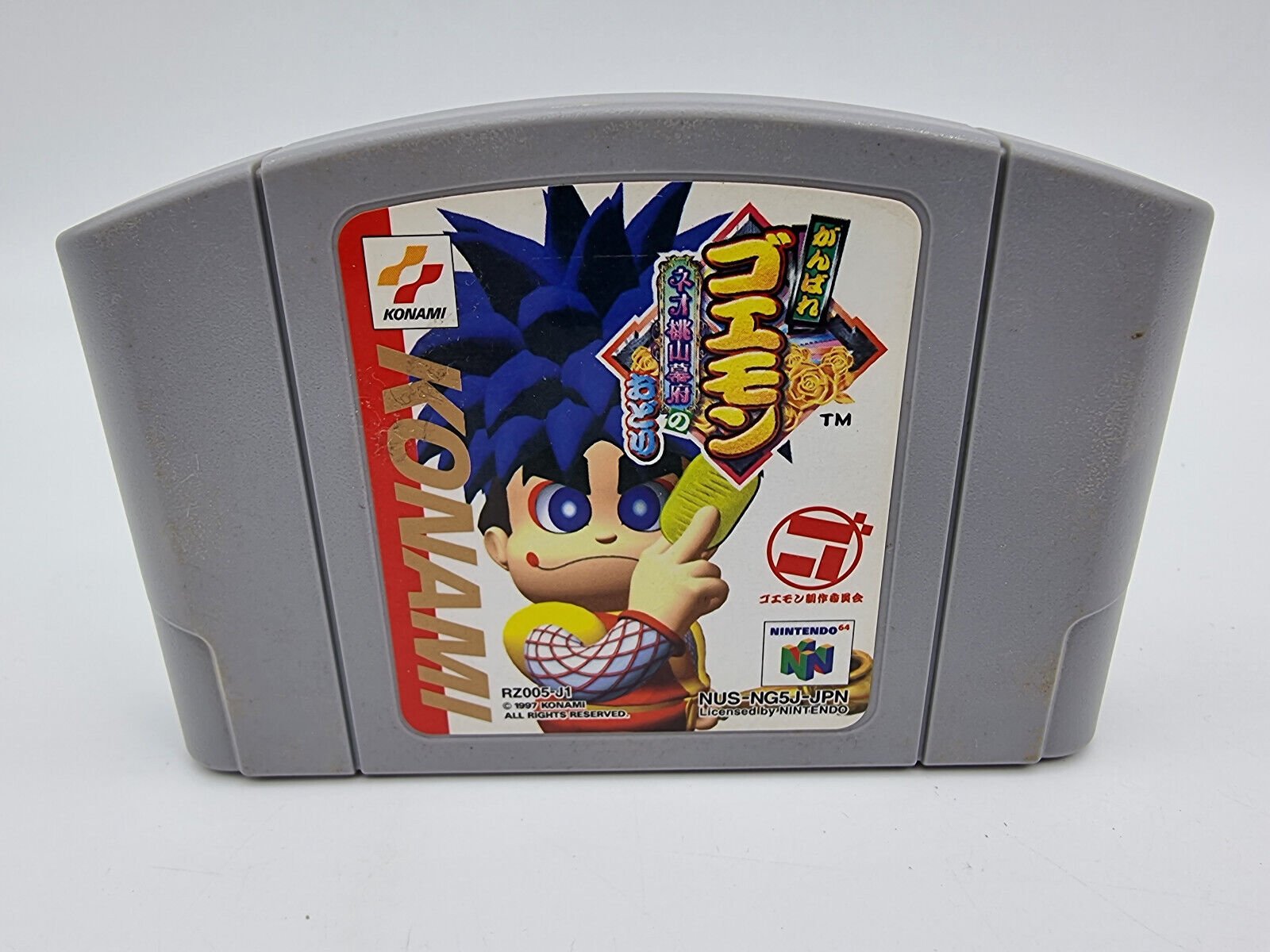 GANBARE GOEMON NEO MOMOYAMA BAKUFU NO ODORI JAPAN N64 NINTENDO 64 USED