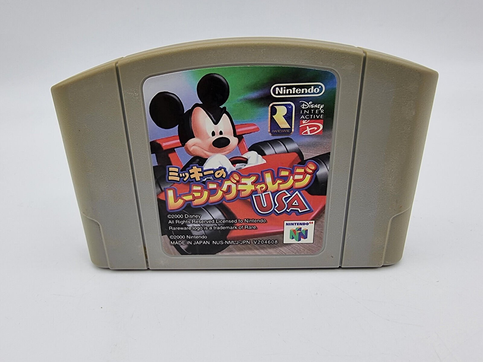 MICKEY S SPEEDWAY USA JAPAN N64 NINTENDO 64 USED
