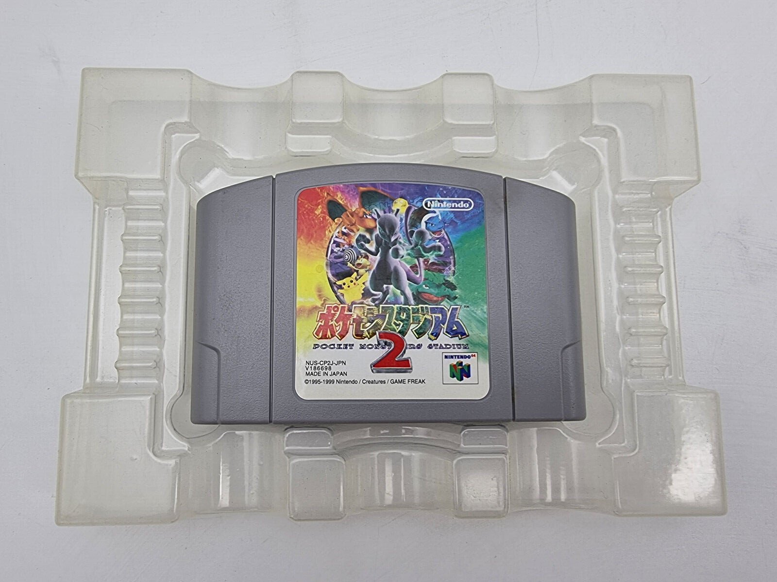 POCKET MONSTERS STADIUM 2 NINTENDO 64 JAPAN USED TESTED - Image 4