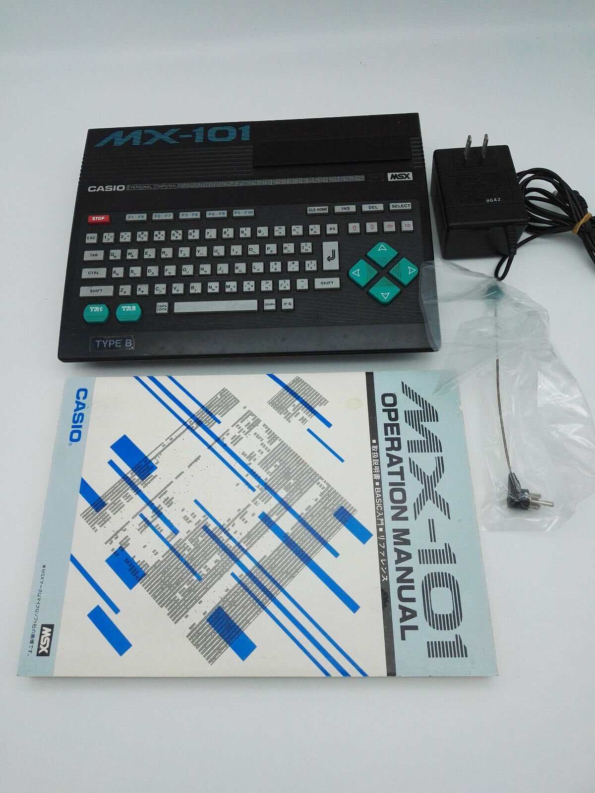 CASIO PERSONAL COMPUTER SYSTEM MX-101 MSX JAPAN USED