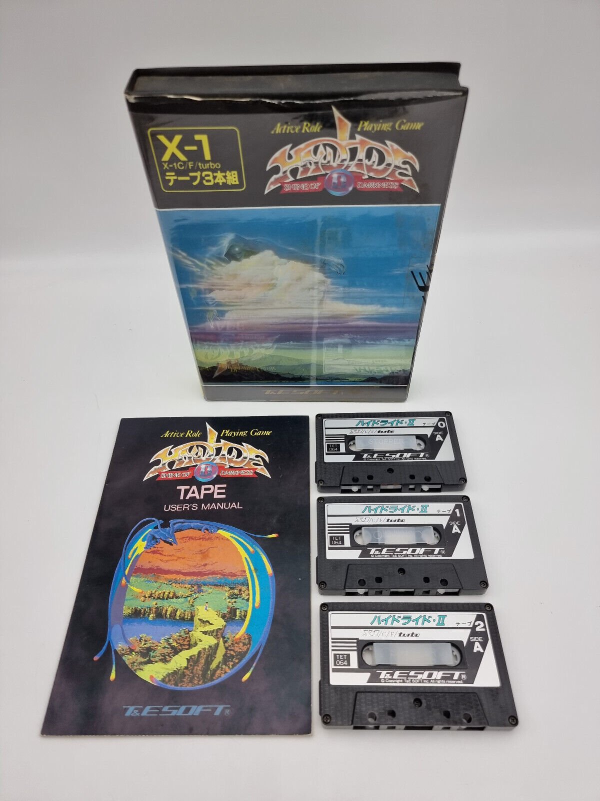 HYDLIDE SHARP X-1/X-1C/TURBO JAPAN USED VERY RARE