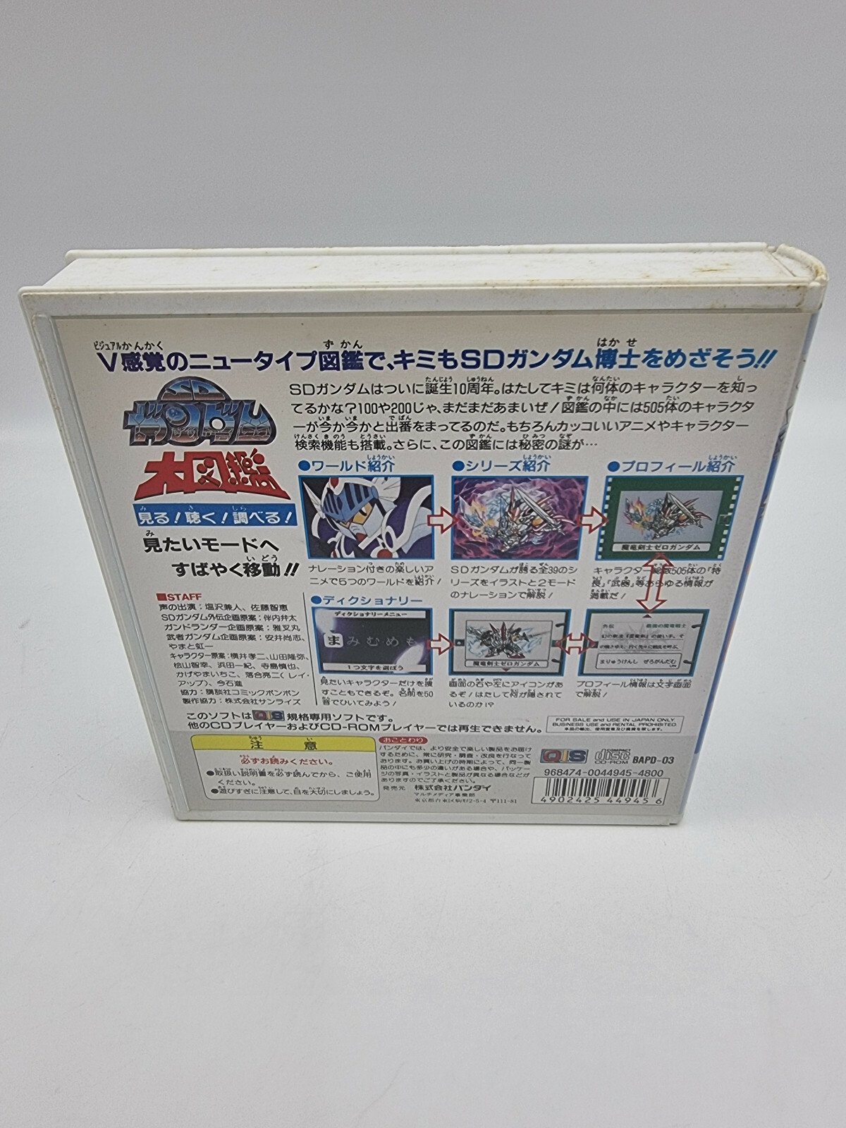 SD GUNDAM BANDAI PLAYDIA JAPAN USED | - Image 3