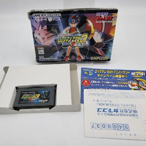 ROCKMAN 3 BLACK GAMEBOY ADVANCE JAPAN USED TESTED
