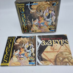 3X3 EYES SEGA MEGA CD JAPAN USED