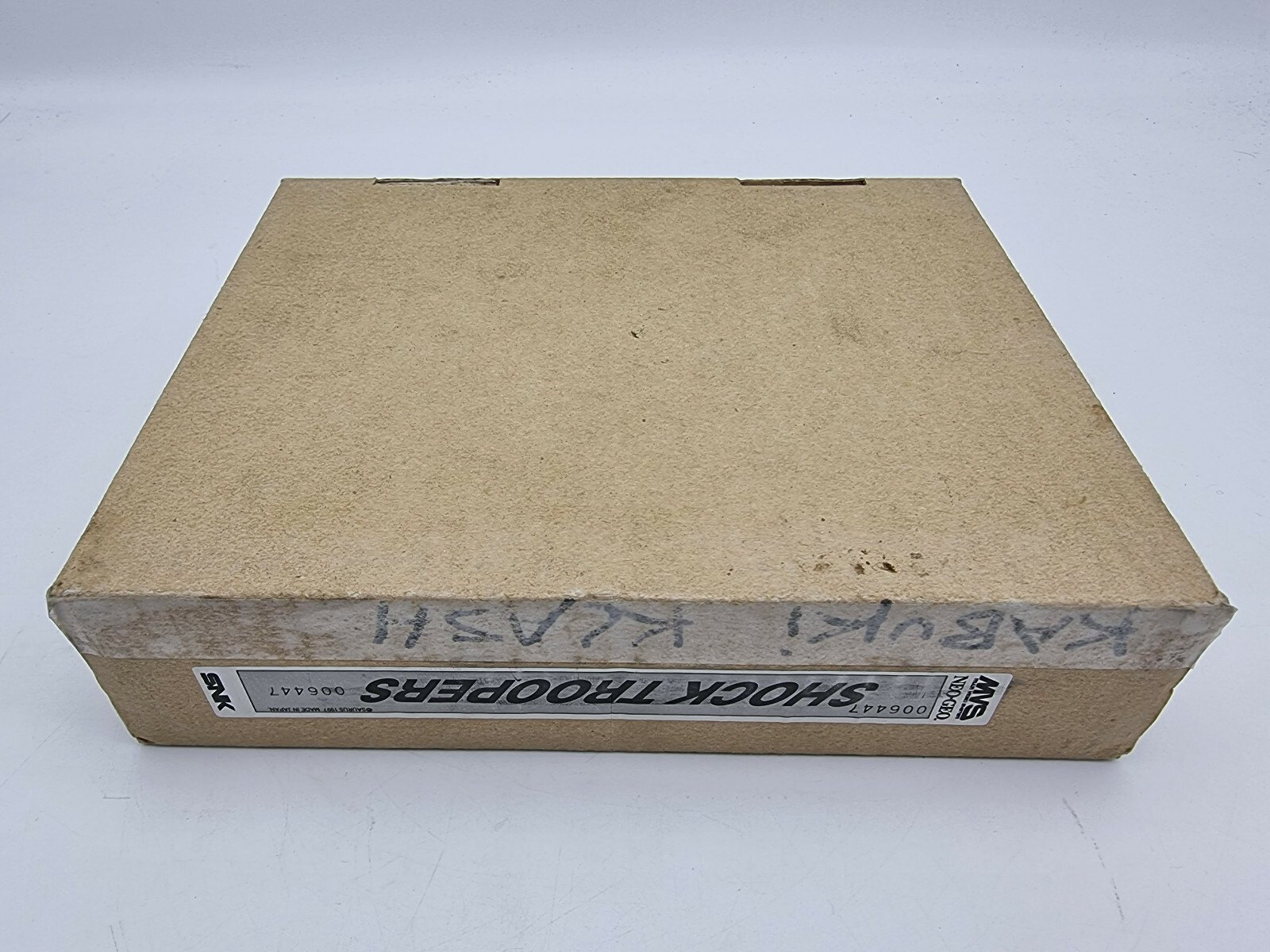 SHOCK TROOPERS ORIGINAL MATCH SERIAL KIT 006447 FOR NEO GEO MVS USED - Image 4