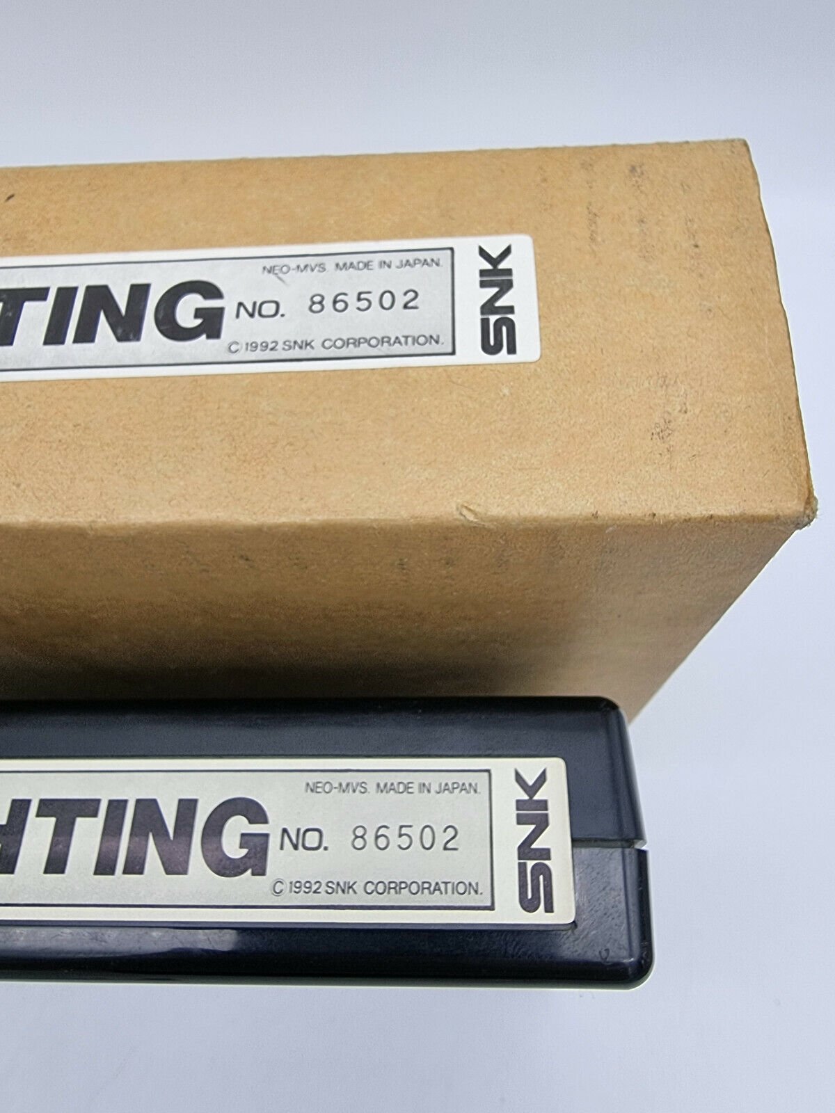 ART OF FIGHTING ORIGINAL KIT MATCH SERIAL 86502 NEO GEO MVS USED - Image 3