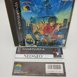 NEO GEO CD NINJA COMBAT+ SPINE CARD JAPAN USED