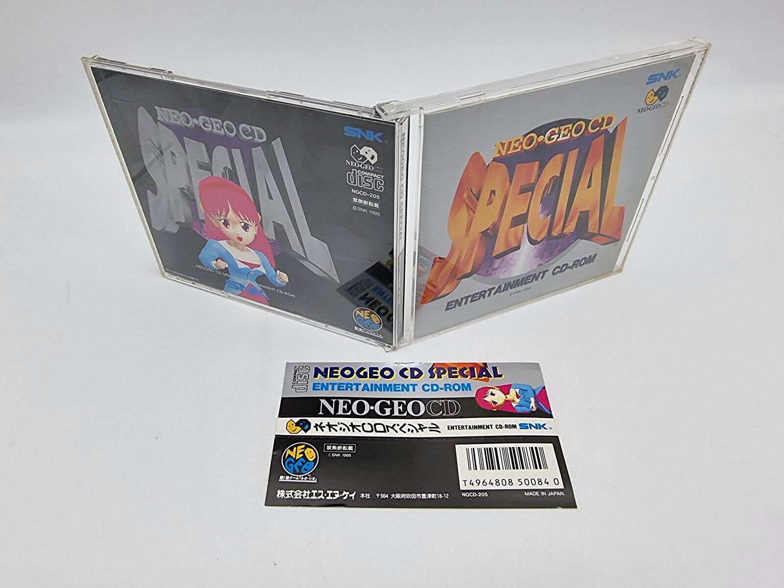 NEO GEO CD SPECIAL SPINE CARD NEO GEO CD JAPAN USED TESTED - Image 4