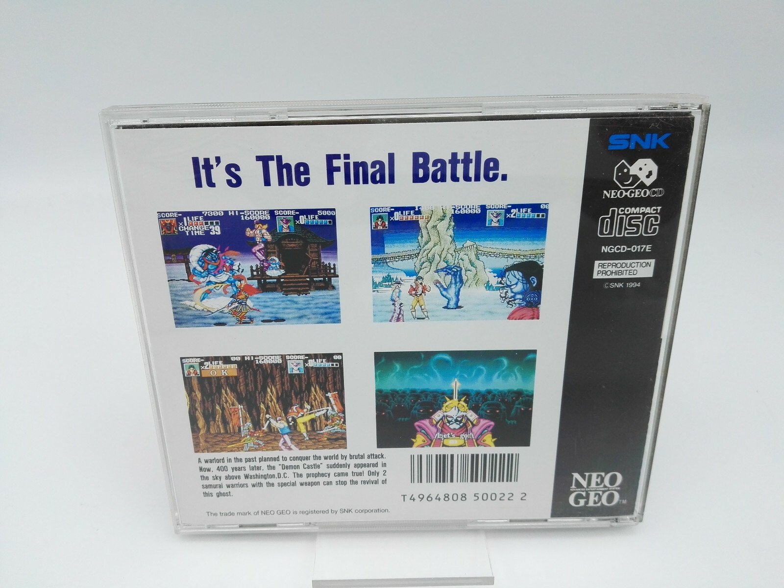 NEO GEO CD SENGOKU USA USED - Image 2