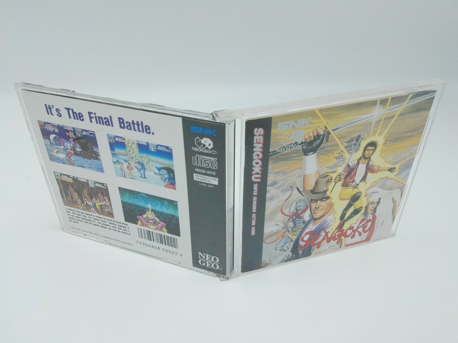 NEO GEO CD SENGOKU USA USED - Image 4