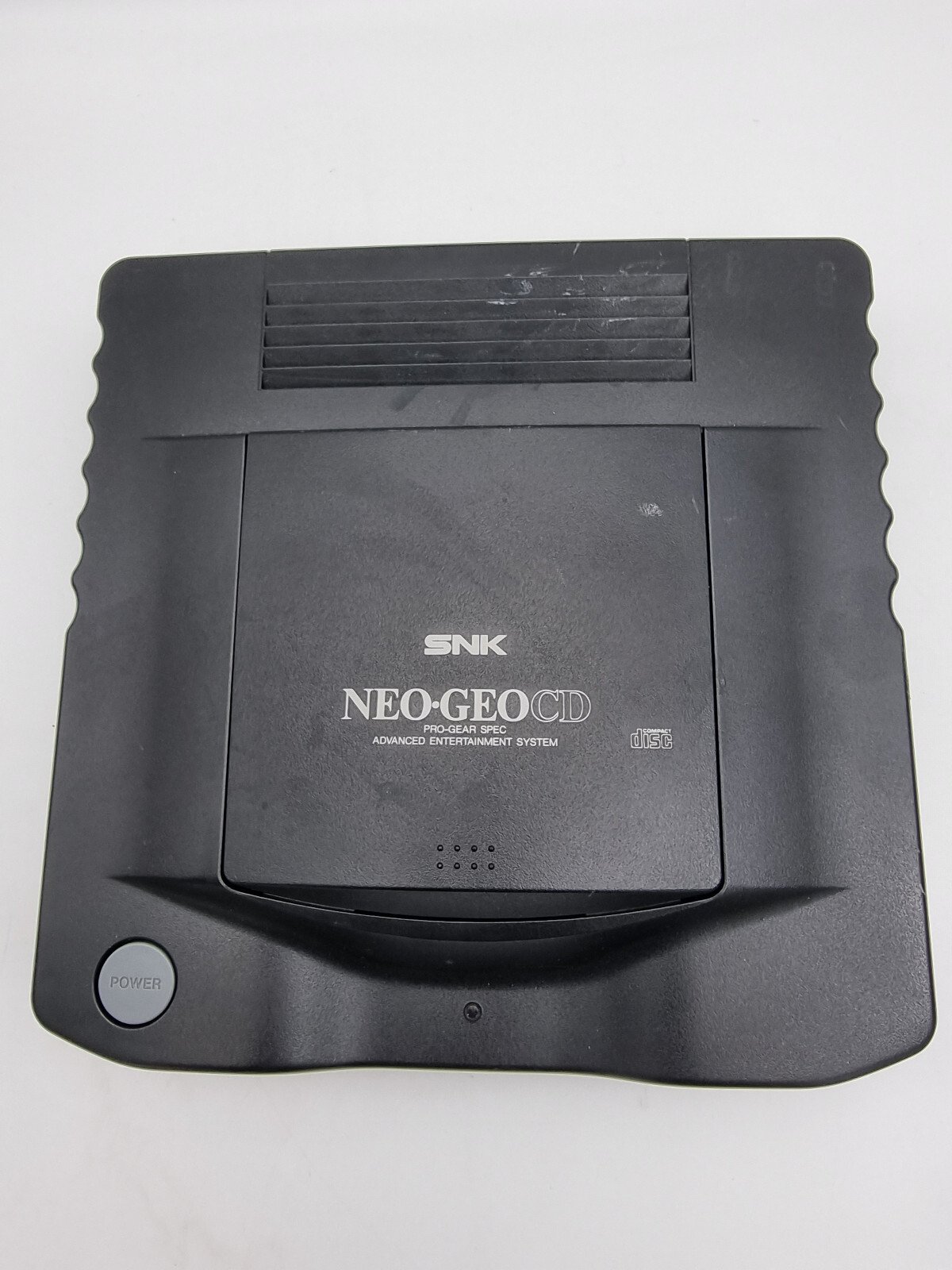 NEO GEO CD CONSOLE NO BOX TESTED JAPAN USED AC POWER 100-240V - Image 2