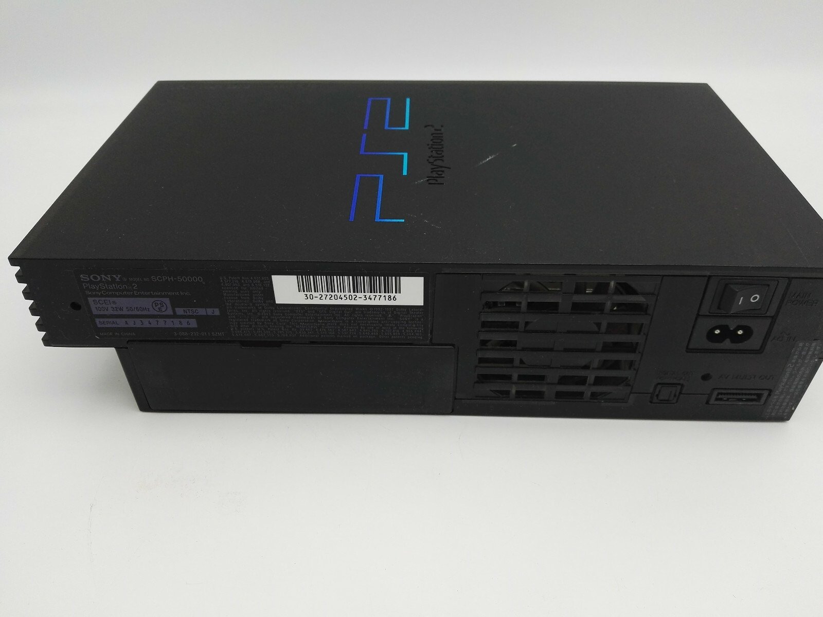 CONSOLE PLAYSTATION 2 MIDNIGHT BLACK SCPH-50000 MB/NH BOX TESTED JAPAN - Image 5
