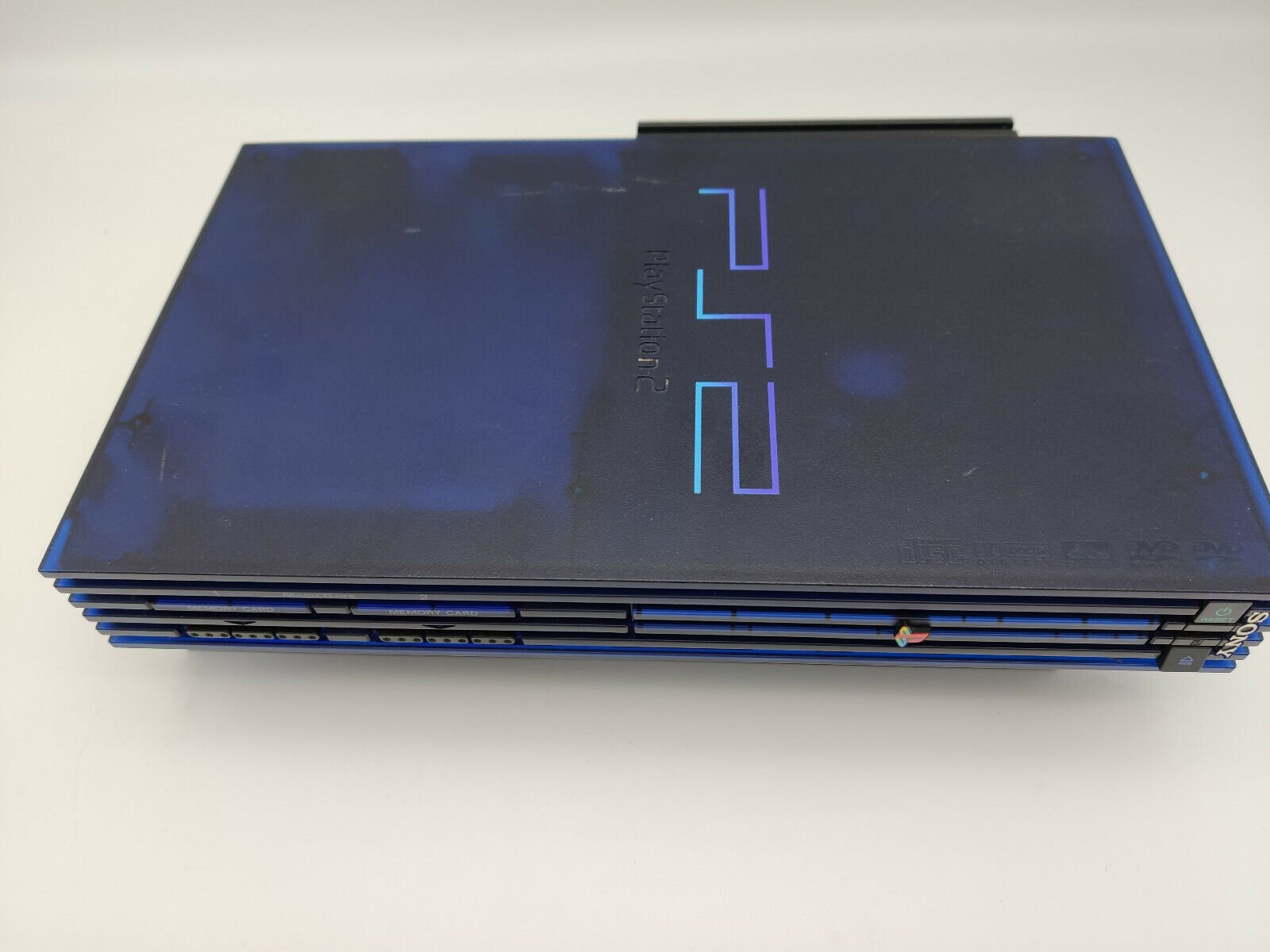 CONSOLE PLAYSTATION 2 MIDNIGHT BLUE SCPH-50000 MB/NH BOX TESTED JAPAN - Image 5