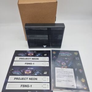 PROJECT NEON FOR NEO GEO MVS BOX BRAND NEW ORIGINAL GAME