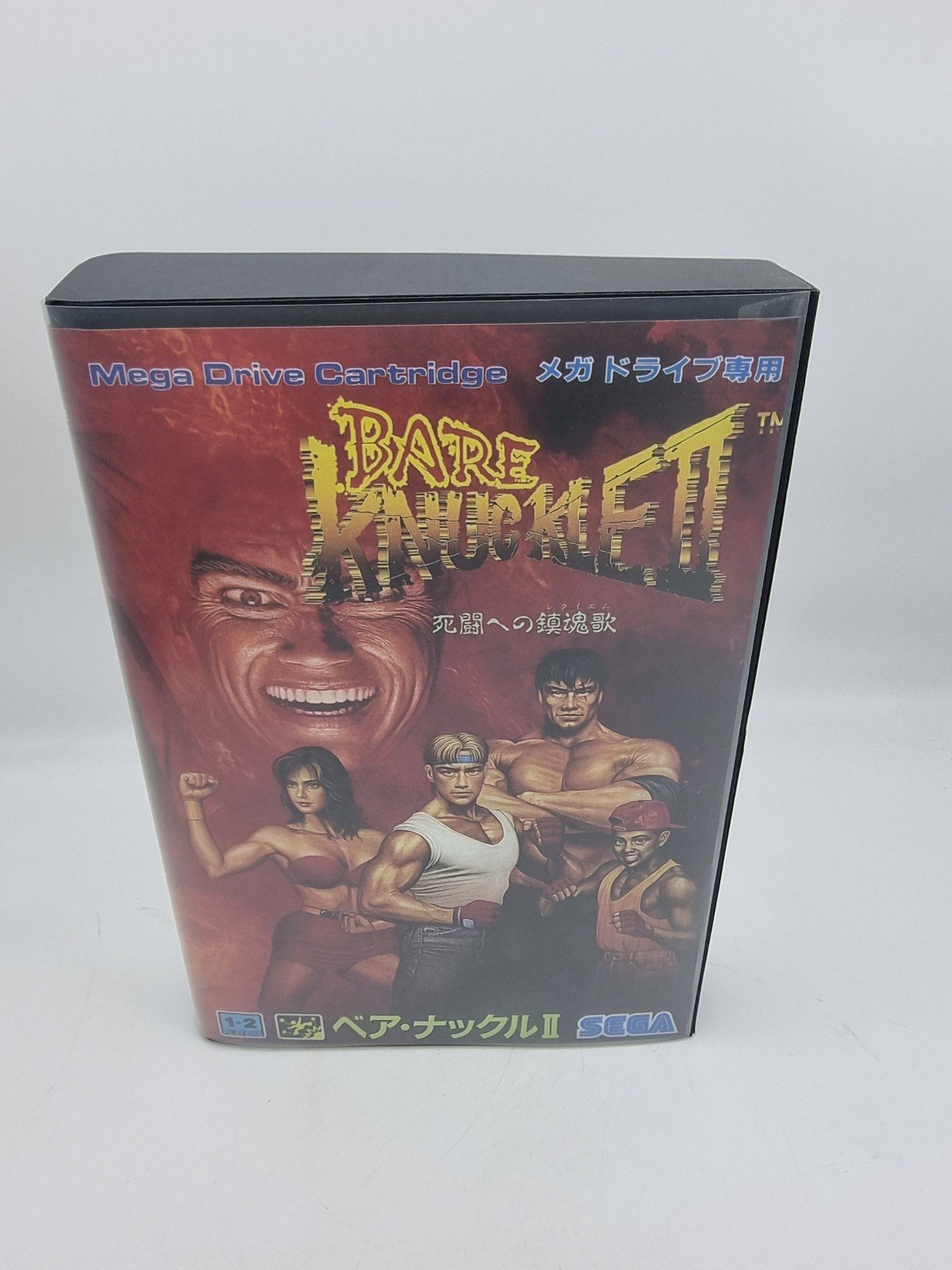 BARE KNUCKLE II LIMITED EDITION T-SHIRT L SIZE JAPAN USED