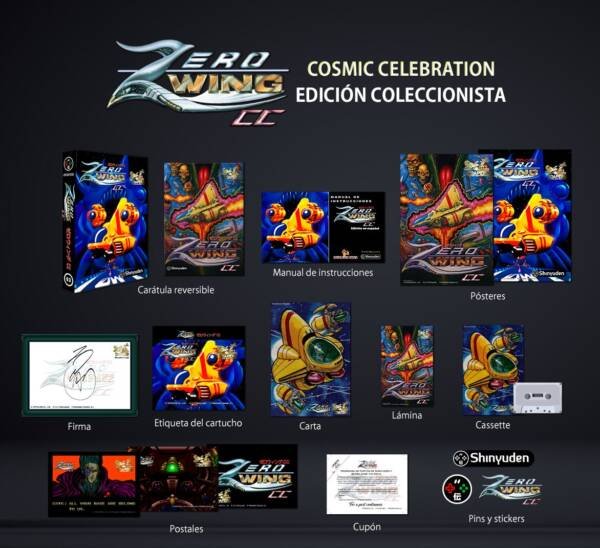 ZERO WING CC (Cosmic Celebration Edition) MEGADRIVE EN ESPAÑOL