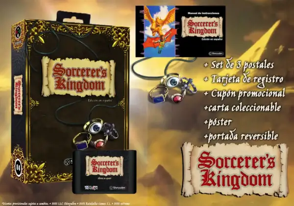 Sorcerer’s kingdom POR FIN EN ESPAÑOL MEGADRIVE